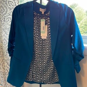 Teal blazer